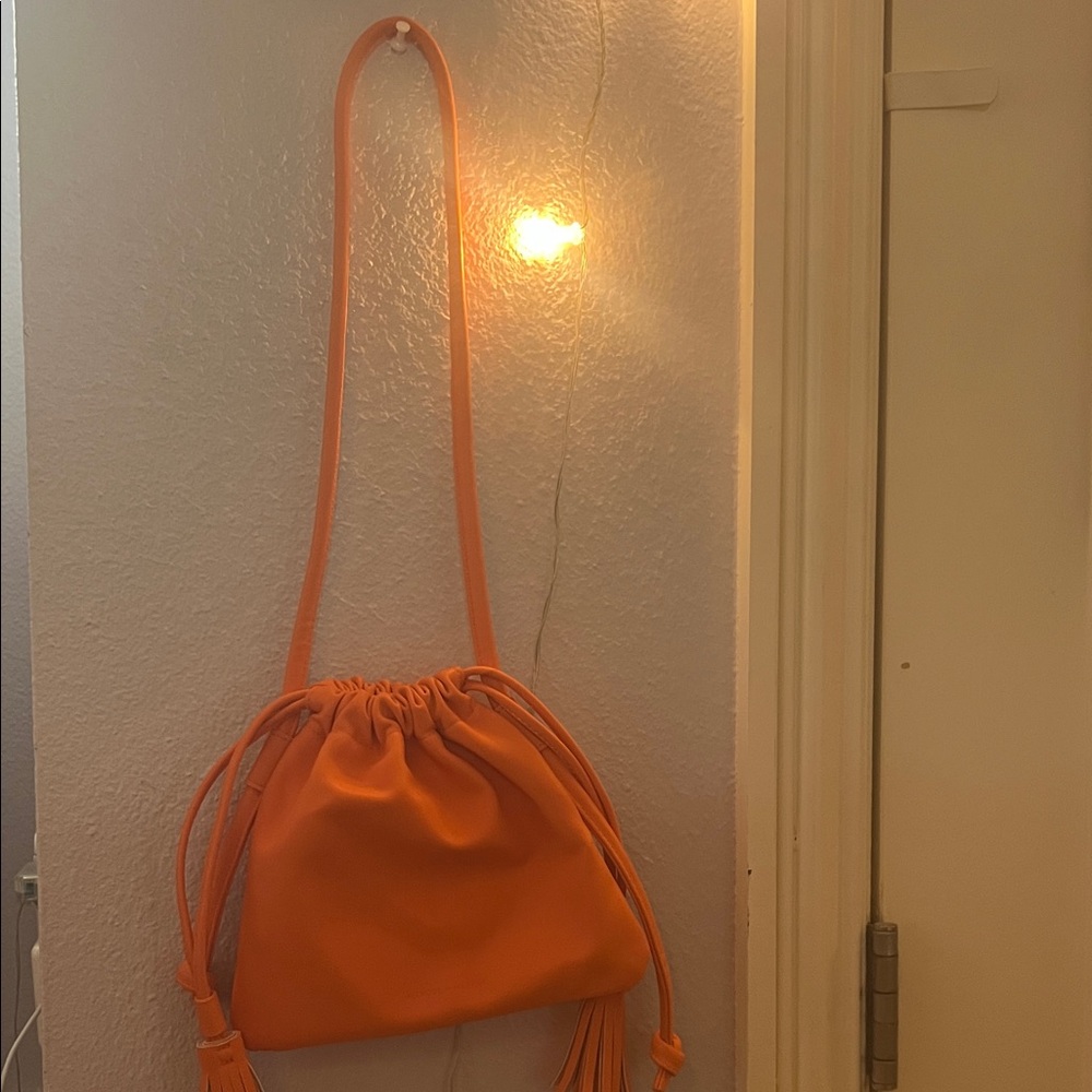 Melrose and Market Vibrant Orange Shoulder Bag